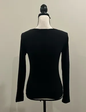 Double Zero Square Neck Minimalist Top thumbnail 3