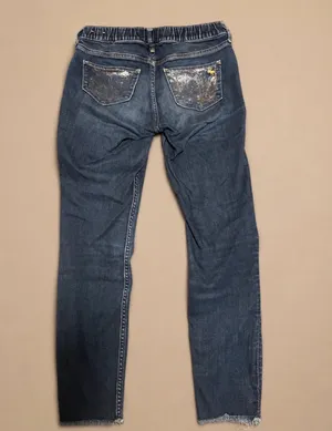 Abercrombie & Fitch Denim Jean Leggings thumbnail 2