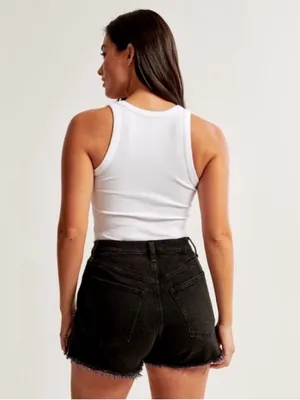 A&F Curve Love Mom Shorts thumbnail 6