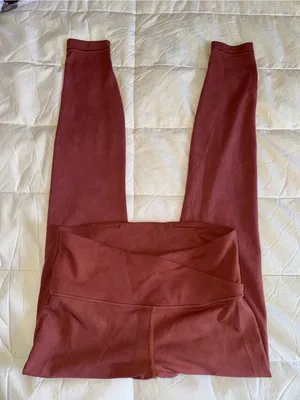 lululemon athletica Rust Red High-Rise Leggings thumbnail 4