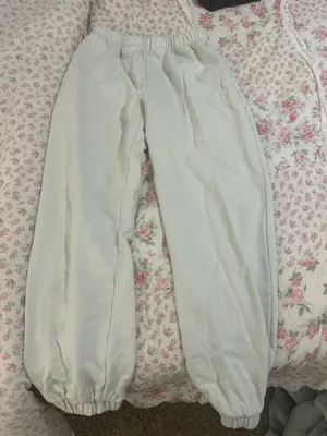 Brandy Melville Sweatpants Rosa White John Galt thumbnail 1