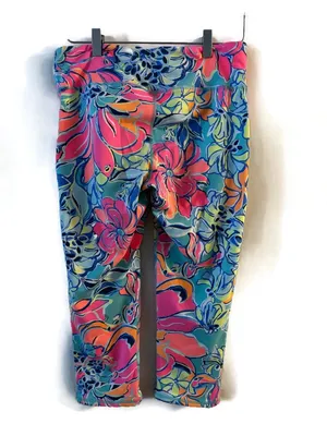 Lilly Pulitzer Capri Leggings Size Large thumbnail 2
