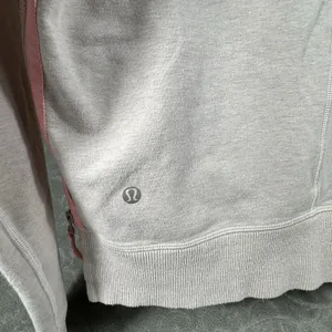 Lululemon Rejuvenate Pullover Sweatshirt Ivory Cream Pink Side Zip Top Women's 6 thumbnail 6