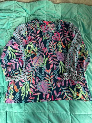Lilly Pulitzer Quarter Sleeve Blouse thumbnail 1