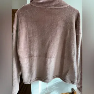 BNWT Pink Rose 3/4 zip shirt size medium thumbnail 4