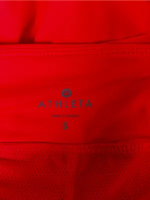 Athleta Neon Pink Mini Skort Skirt Size Small‎ thumbnail 4