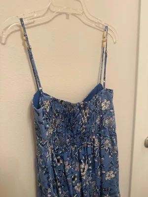 House of Harlow Blue Floral Maxi Dress thumbnail 5