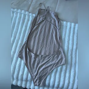 Reformation Beige Sleeveless Bodysuit thumbnail 6