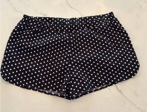 Pim + Larkin Black and White Polka Dot Shorts thumbnail 1