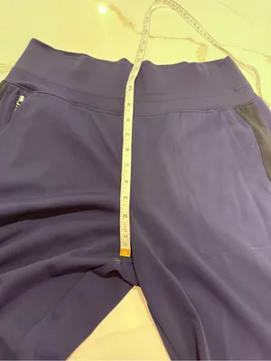 Athleta Venice Colorblock Wide Leg Navy Pants Size M thumbnail 15