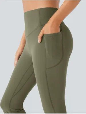 Halara UltraSculpt™ High Waisted Scrunch Butt Lifting Leggings Green Large NWT thumbnail 3
