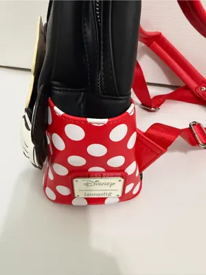 Loungefly Disney Minnie Mouse "Oh My" Cosplay Sweets Sprinkle Cupcake Backpack thumbnail 5