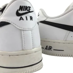 Nike Air Force 1 Low AN20 Kids White Black Sneakers Shoes Sz 3.5 Yrs Old (33.5) thumbnail 7