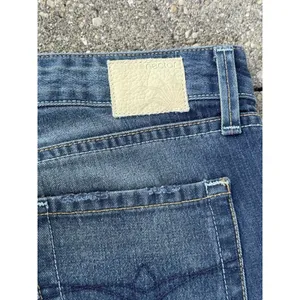 Agave Nectar Sirena Striped Flare Jeans Womens Size 27 Low Rise Denim Y2K USA thumbnail 9