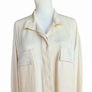 NWT Vince‎ Utility Shirt Dress Sz M thumbnail 4