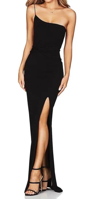 Nookie Lust One Shoulder Gown thumbnail 1