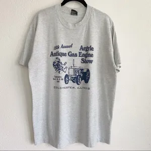 Fruit of the Loom 90s Engine Show Event Crewneck Tee Size Large thumbnail 1