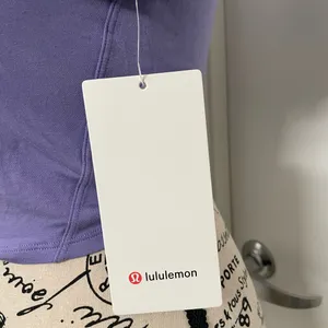 Lululemon Shoulder Cut-Out Yoga T-Shirt - Dark Lavender thumbnail 7