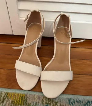 Amazon white heels thumbnail 2