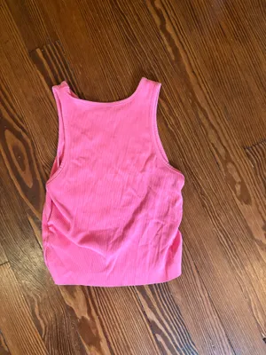 Aerie plain pink tank thumbnail 2