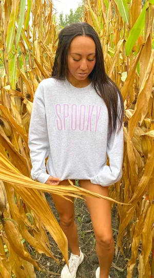 Spooky crewneck thumbnail 1