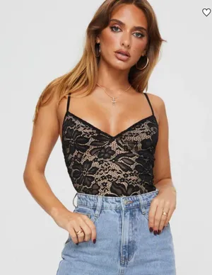 Princess Polly Lace Bodysuit  thumbnail 1