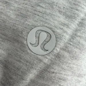 Lululemon Women's Coast Easy Wrap Full Zip Heathered‎ Core Ultra Light Grey Sz 8 thumbnail 3