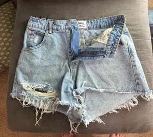 Princess Polly Shorts Denim thumbnail 1