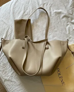 Authentic Polene Cyme Mini Textured Taupe with Polene order history thumbnail 1