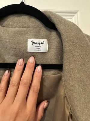 YoungLa For Her Coat Tan Size XL thumbnail 3