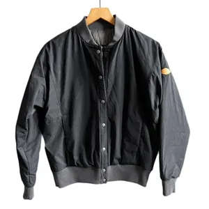 Merrell NWT Trailhead Insulated Reversible Bomber Jacket Size Small Black Grey thumbnail 1