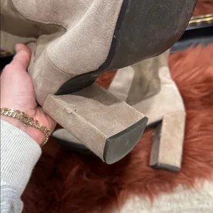 Stylish Tan Ankle Boots thumbnail 3