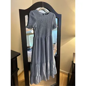NEW Ruffle Ruffle Dress A-Line High Waist Boho Dress S thumbnail 5