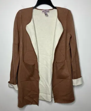 Anthropologie Oliver by Escio‎ wool blend open cardigan sweater size small thumbnail 1