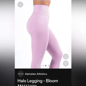 Alphalete Women’s Halo Legging - Bloom thumbnail 3