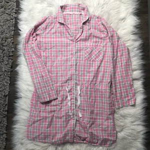 Victoria’s Secret Plaid Tie Nightgown size medium thumbnail 1