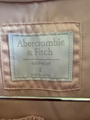 Abercrombie & Fitch Pink Satin Wide-Leg Pajama Lounge Set Size Small thumbnail 4
