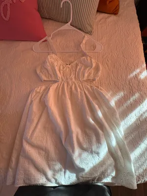 American Eagle White Mini Dress thumbnail 1