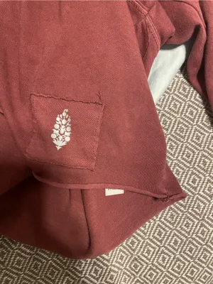 EUC Free People Movement Inspire Layer long sleeve t-shirt in sold out Oxblood thumbnail 8