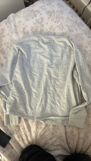 Abercrombie Long Sleeve Oversized Jersey V Neck Tee thumbnail 5