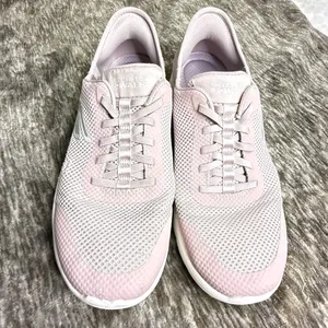Skechers Slip-ins Go Walk Flex Womens Fashion Sneakers in Mauve Size 8 thumbnail 2