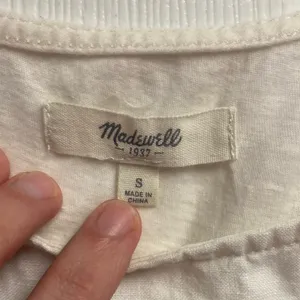 Madewell Linen/Cotton Blend Tank Top Size Small thumbnail 2