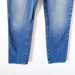 Frame Le High Straight High Rise Jeans in Hagen thumbnail 4