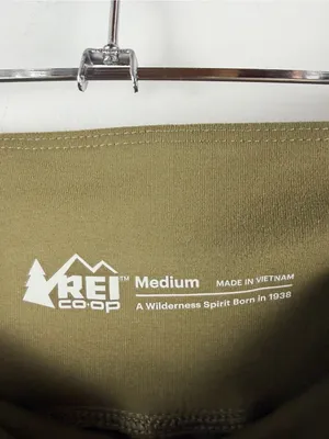 REI co-op flash hybrid tights in olive green size medium thumbnail 3