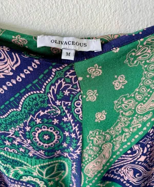 Olivaceous Wide Leg Pant Size M thumbnail 3