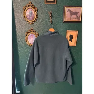 VTG 90’s Patagonia Deep Pile PEF Fleece Full Zip Pocket Made In USA Jacket XL thumbnail 2