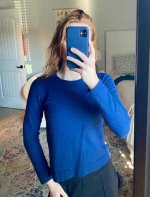 Jcrew Wool-Blend Teddie Sweater thumbnail 1