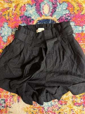 ‼️NEW‼️ Abercrombie and fitch Linen shorts high waisted tie waist thumbnail 5