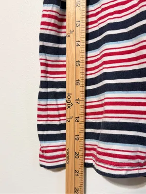 Ralph Lauren Striped Tee Size Medium Women’s Vintage Y2K Cotton Rugby USA Shirt thumbnail 11