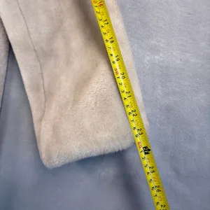 Sportowne Ultra Seal Faux Fur Coat Beige Jacket Women 10 Vintage Mobwife thumbnail 7